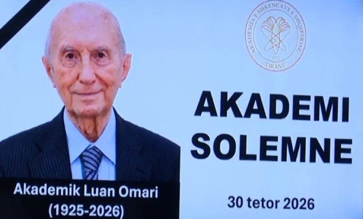 Akademia e Shkencave mban ceremoni solemne në nderim të Luan Omarit, homazhe për akademikun 101-vjeçar