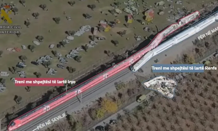 Aksidenti hekurudhor/ Raporti: Treni po udhëtonte me 160 km/orë kur u përplas me trenin e palëvizshëm