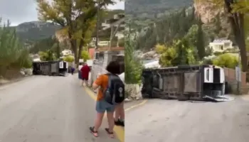 Aksidentohet autobusi në Korfuz, mes 30 pasagjerëve edhe shqiptarë