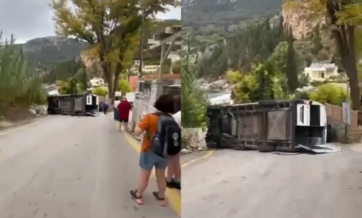 Aksidentohet autobusi në Korfuz, mes 30 pasagjerëve edhe shqiptarë