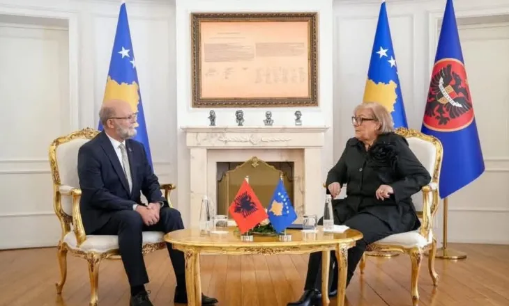 Ambasadori Malaj takim me Presidenten e Kosovës: Jemi pranë jush në rrugën drejt BE-së