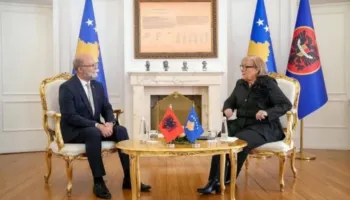 Ambasadori në detyrë Malaj takohet me presidenten Justina Shiroka-Pula: Shqipëria mbështet rrugëtimin evropian dhe euroatlantik të Kosovës