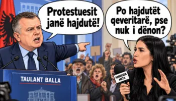 Ambrozia Meta që shpoi “tollumbacet” e Taulant Ballës për Protestat