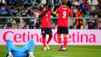 Anglia shkatërron Kroacinë, 7 gola në 90 minuta, Kane e Saka shënojnë dopietë!