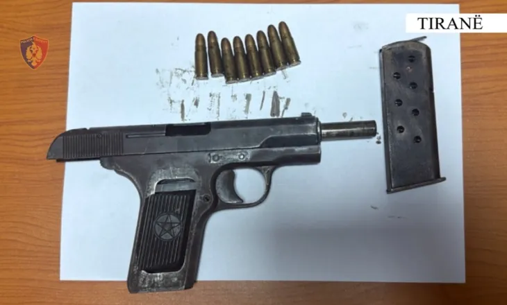Arrestohet për armëmbajtje 41-vjeçari në Vorë