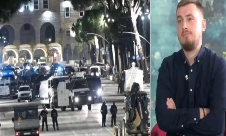 As ne lufte nuk ndodh kjo/ Vullnetarja që ndihmon të lënduarit e protestës asfiksohet nga gazi lotsjellës