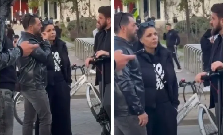 Aurela Gaçe lë rrjetet sociale dhe del në rrugë, këngëtarja i bashkohet studentëve në protestë