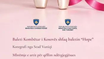 Baleti Kombëtar i Kosovës prezanton sonte shfaqjen “HOPE” në kuadër të Muajit Rozë