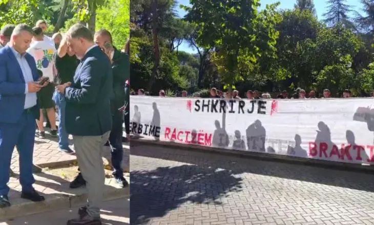 Banorët e Memaliajt protestojnë para Kuvendit, i pranishëm edhe kryetari i Bashkisë: I kanë bërë llogaritë gabim