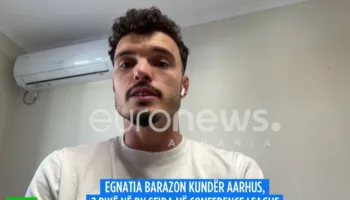 Barazimi me Aarhus, Ndreca: Egnatia po luan si e barabartë me rivalët në Europë, synojmë fazën e play-off-it