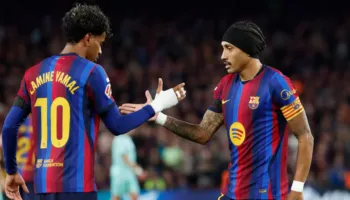 Barcelona mbyll llogaritë që në pjesën e parë ndaj Alaves. Raphinha, i jashtëzakonshëm këtë sezon (video)