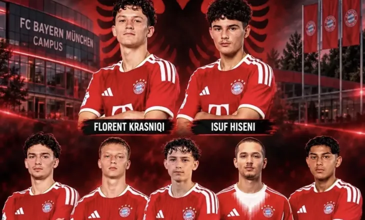 Bayern “flet” shqip, 7 talente shqiptarë formohen te bavarezët