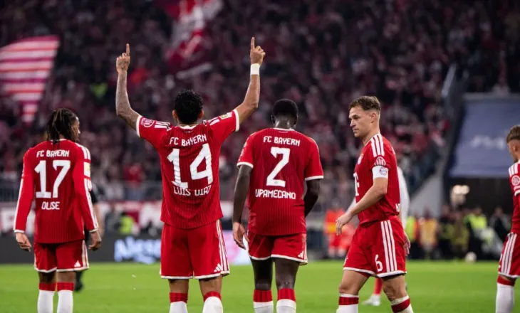Bayern luan “tenis” ndaj Leipzig dhe rikthehet në krye. Shkëlqen Luis Diaz (video)