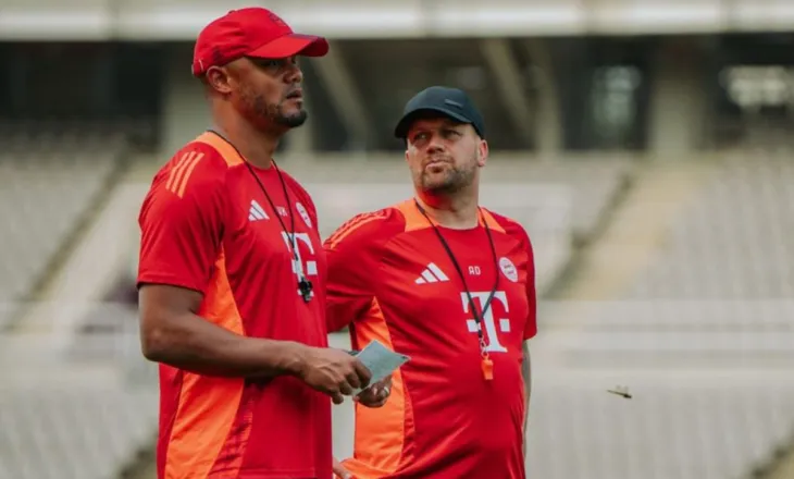 Bayern rrezikon të jetë pa Kompany në stol, flet zv.trajneri: Jemi në komunikim, mund të ndihmojë edhe nga divani