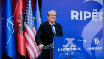 Berisha nga Lezha: Do rikthejmë rritjen ekonomike në mirëqenie për xhepat e qytetarëve! Do vendosim minimumin jetik 200 euro