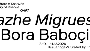 Bora Baboçi hap sot ekspozitën “Imazhe Migruese” në Galerinë Kombëtare të Kosovës