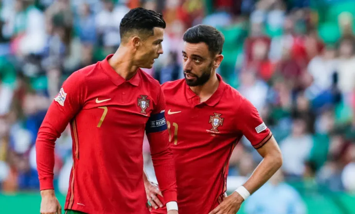Bruno Fernandes zbulon bisedën: Fola me Cristiano Ronaldo pas incidentit në kombëtare, ja çfarë i thashë