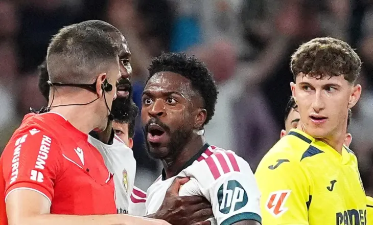 “Çfarë turpi, çfarë bande”, Vinicius Junior kërkon falje për kartonin e kuq dhe shpërndan mesazhin e fortë (video)