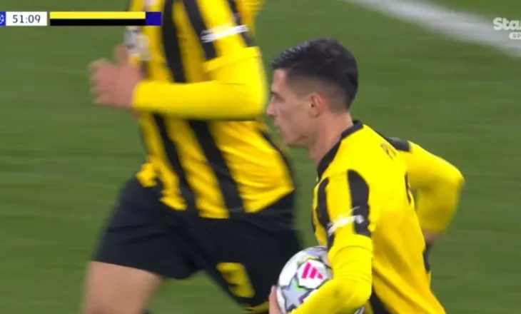 Champions League: Mbrojtësi i Shqipërisë mposht Donnarumma-n dhe i shënon gol Man. City (video)