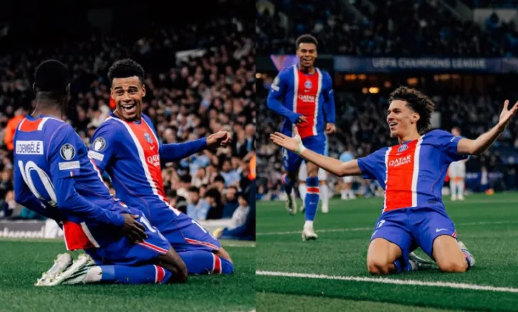 Champions League/ PSG i jep leksion Manchester City-t, spektakël me 6 gola në Angli, Haaland nuk mjafton!