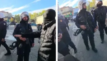 “Ç‘punë keni ju me ata të tjerët”, Policia pengon gjimnazistët e Kamzës të futen në Tiranë