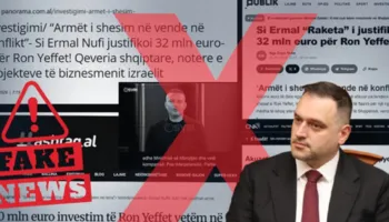 Denoncimi i ‘Plug’: 32 mln euro për Yeffet? Ministri Nufi: AAT u krijua për armë, jo fantazi televizive