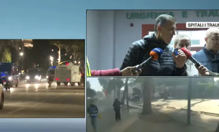 Deputetët e PD te Trauma: 17 të plagosur nga dhuna e mercenarëve po ruhen me policë si gestapo