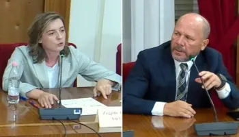 Deputetja Çaushi debat me Mziun: E bojkotove Komisionin 4 muaj se bëre plazh, fjete gjumë e tani vjen këtu