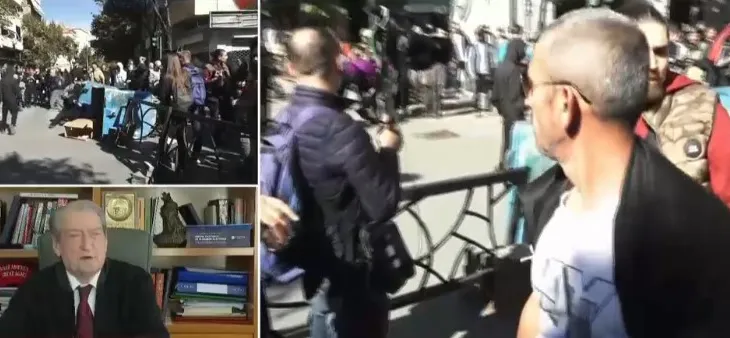 “Derdhuni në rrugë!”- Berisha bën sërish thirrje ndaj të rinjve: Skena horror, Policia ushtroi dhunë ndaj studentëve!
