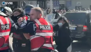 Dhunë barbare e policisë së Lezhës ndaj protestuesve