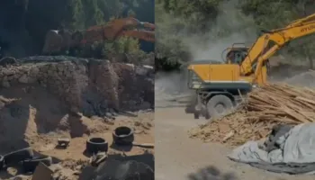 Digjnin goma dhe mbetje plastike, IKMT shkatërron 3 furra gëlqereje në Krastë të Krujës