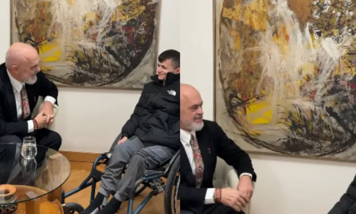 “Disa nuk janë dakord, por…”/ Rama pret të riun në Kryeministri: Kjo është demokracia, me paqe dhe jo gurë e zjarr