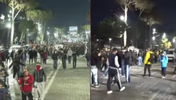 Dita e nëntë e protestës, studentët lënë Kryeministrinë dhe marshojnë në Tiranë
