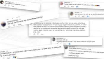 “Dje’gie, dhu’në, hakmarrje”/ Çfarë po ndodh në rrjet pas protestave në Kosovë