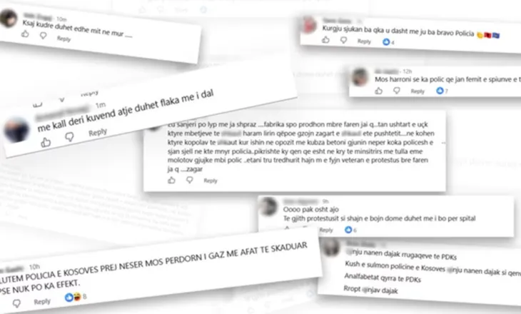 “Dje’gie, dhu’në, hakmarrje”/ Çfarë po ndodh në rrjet pas protestave në Kosovë