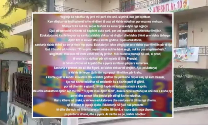 “Dua drejtësi për djalin tim”- Nëna nga Fieri pretendon për dhunë në kopsht: Dyshoj se pamjet filmike janë fshirë!