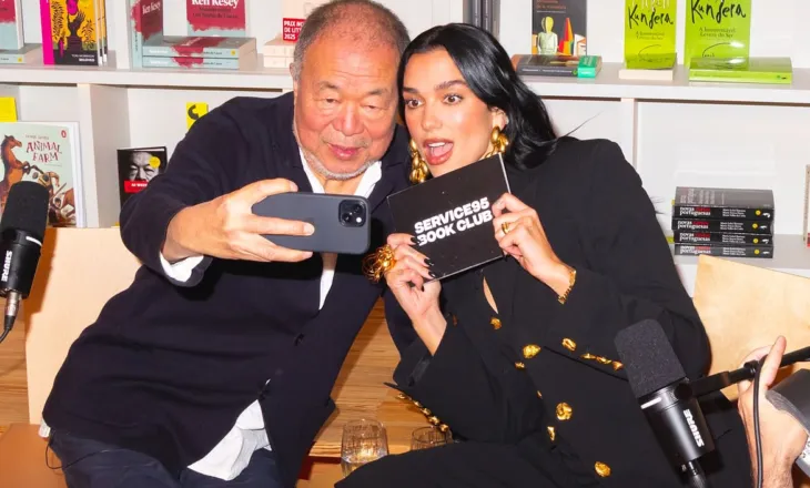 Dua Lipa interviston Ai Weiwei në Porto