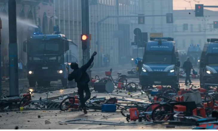 Edhe Italia përfshihet nga protestat, kaos dhe përleshje mes qytetarëve dhe policisë
