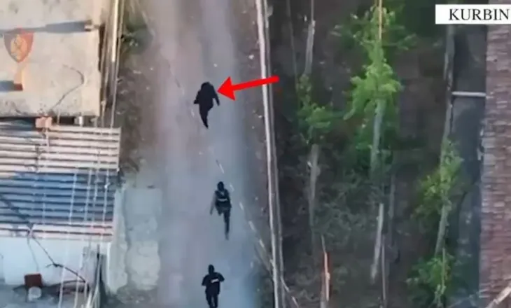 EMRI/ Tentoi arratisjen i armatosur duke përplasur makinën e Policisë, kapet pas ndjekjes 27-vjeçari në Kurbin! Momenti kur shtrihet përtokë (VIDEO)