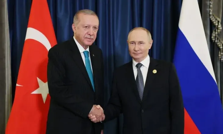 Erdogan dhe Putin diskutojnë marrëdhëniet Turqi-Rusi dhe sigurinë e Detit të Zi