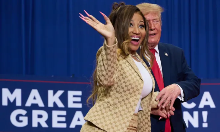 “Është e vështirë të mos i vëresh”, Trump bën komentin e papritur për format e Nicki Minaj