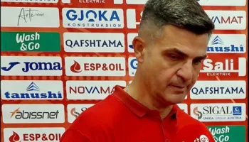 “Është shumë e vështirë të flas, sepse…”, trajneri i Partizanit flet pas humbjes në derbin ndaj Tiranës
