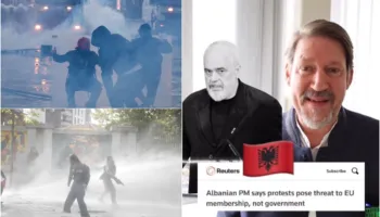 Eurodeputeti austriak thirrje Ramës: Të protestosh është pro europiane! Të qëllosh me gaz, ujë dhe burgosësh të mitur është antieuropiane