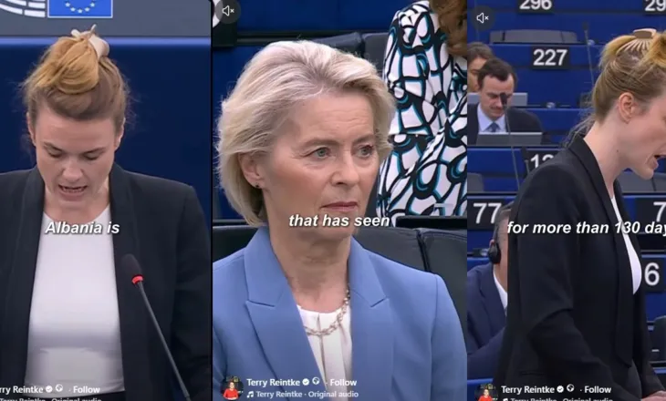 Eurodeputetja gjermane shigjeton Von der Leyen: Shkuat në Shqipëri dhe heshtët për protestat