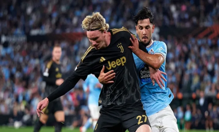 Europa League/ Juventusi përmbys Celta Vigon në minutat shtesë, rrugën e rrjetës e gjen edhe një shqiptar