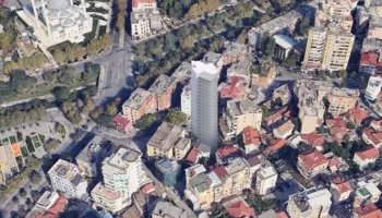 “Evolve Tower”, çibani 21-katësh që po mbyt një lagje të tërë tek Rruga e Elbasanit