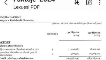 Faktoje.al me rreth 1 milion euro financime në vitin 2024, pasqyrat financiare tregojnë blerjen e dy apartamenteve