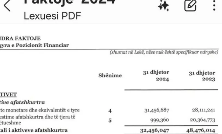 Faktoje.al me rreth 1 milion euro financime në vitin 2024, pasqyrat financiare tregojnë blerjen e dy apartamenteve