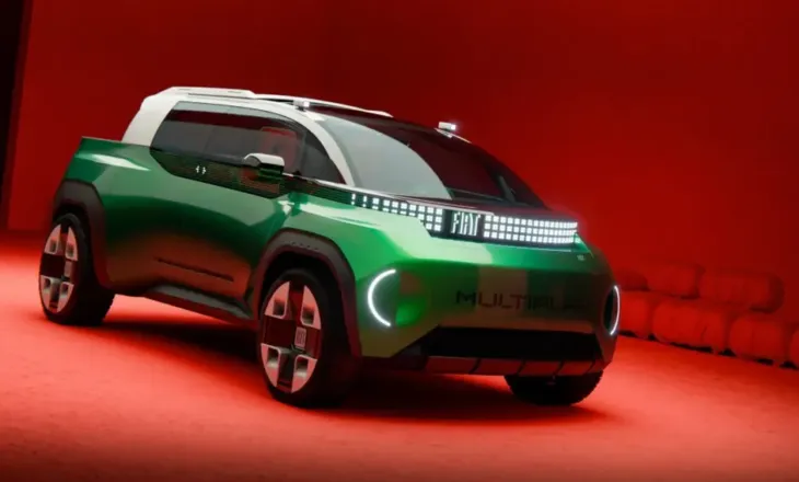 Fiat sjell konceptin Multiplay, një automjet që bashkon SUV-in, minibusin dhe pickup-in