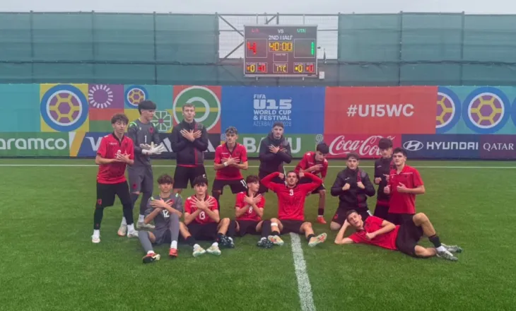 FIFA U-15 World Cup & Festival 2026: Kuqezinjtë e vegjël fitojnë pastër edhe në sfidën e dytë